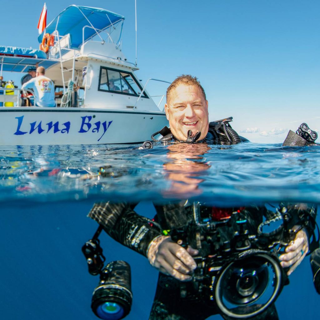 James-blackman-with-video-equipment-diving